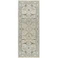 thumbnail image 2 of Hauteloom Aviva Hallway, Kitchen Runner Rug - Gray, Ivory, Green - 2'7" x 10', 2 of 14