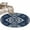 Blue, variant on Navy Blue Round Area Rug 3Ft Washable Small Circle Rugs for Kitchen Entryway, Vintage Tribal Abstract Geometric Tie Dye Art Non-Slip Carpet Floor Mats Indoor Outdoor Carpet Runner Home Decor