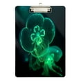 thumbnail image 2 of Durable Folder,12*9 in Suitable for Teachers Durable Portable Folder, Teaching Supplies, Suitable for Teachers and College Students' Learning Supplies Fluorescent Jellyfish, 2 of 9