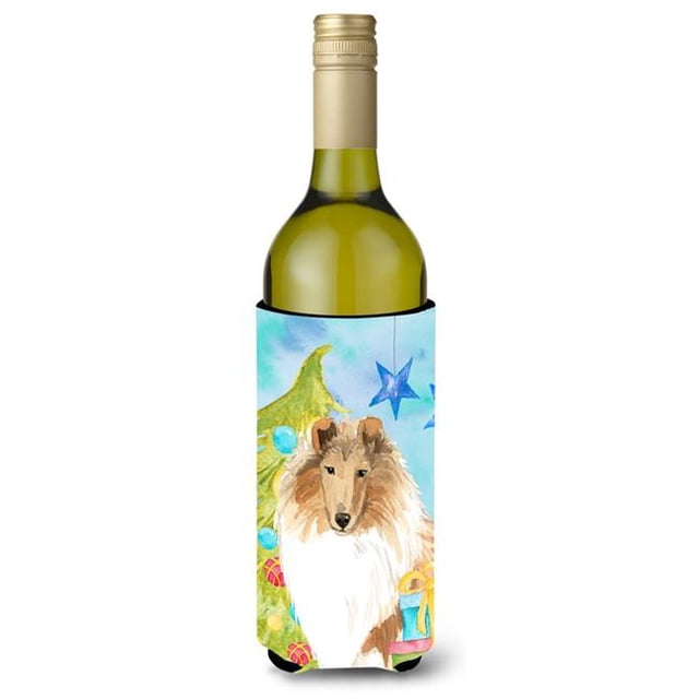 Carolines Treasures CK1867LITERK Bouteille de Vin Rough Collie Isolant de Boisson Hugger