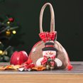 thumbnail image 3 of Bolsas Navideñas Con Cordón Bolsas De Regalo Navideñas En 3D Bolsas De Envoltorio Navideñas Bolsas De Regalos Navideñas Bolsas Rojas Bolsas De Saco Calcetines Bolsas Para Fiestas, 3 of 3