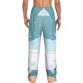 thumbnail image 3 of Daiia Bathtub with Soap Bubbles Men's Sleep Pant with Pockets and Drawstring,Pajama Pants-Large, 3 of 9