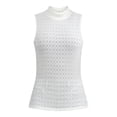 thumbnail image 5 of Time and Tru Women's Pucker Mock Neck Top, XS-XXXL, 5 of 5