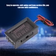 thumbnail image 4 of Voltímetro De Batería, Pantalla De Vehículo Eléctrico De Alta Precisión Antienvejecimiento De 12 V-60 V Aplicabilidad Perfecta Para Plomo ácido Para Batería De Vehículo, 4 of 7
