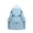 Blue, variant on Casual Drawstring Backpack, Lightweight Canvas Daypack with Magnetic Buckle & Multiple Pockets for Women