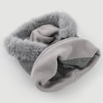thumbnail image 4 of XIAOCHA Women’S Furry‑Trim Trapper Hat Knit Hats Fall‑Winter Daily‑Use Bonnet,Grey, 4 of 6