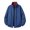 Dark Blue, variant on Jackets for Men Outdoor Sports Color Block Jacket With Pockets Long Sleeve Casual Loose Top