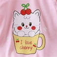 thumbnail image 5 of Ruyang Baby Girls Cat Clothing Set Kids Boys Cute Graphic Shirt Pants 2 Piece Outfit Fall Winter Soft Warm Cotton Clothes Winter Clothes, 5 of 6