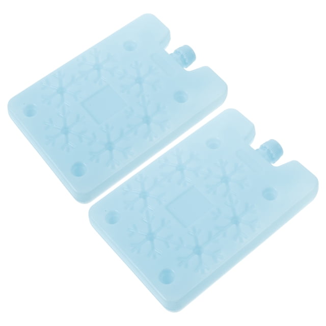 2 Pcs Glacière Refroidisseur d'Air Boîte à Glace Portable Petit Réfrigérateur Bloc Réfrigérant Boîte à Lunch Blocs Réfrigérants Blocs Réfrigérants Réutilisables pour Boîtes à Lunch Bloc Réfrigérant pour Lunchbox