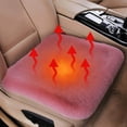 thumbnail image 6 of YIMWNYI Winter Plush Car Seat Cushion, Faux Rabbit Fur Warm Seat Cover, Thickened Single Seat Pad for Winter, Universal Fit, Non-Slip, with Fixed Buckles, 6 of 6