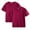Hot Pink, variant on Spazoro Kids Girls T-Shirts Tee, Solid Color Basic 2PC Short Sleeve Summer Casual Tops for Child Girls Hot Pink Size 3 T