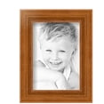 thumbnail image 2 of ArtToFrames 5" x 7" Honey Picture Frame, 5x7 inch Brown Wood Poster Frame (WOM-4097), 3 Pack, 2 of 8