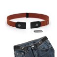 thumbnail image 1 of 1pcs Adjustable Belt Without Buckle, Unisex Invisible Elastic Waistband, Stretchwhite, 1 of 4