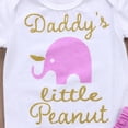 thumbnail image 7 of Qiylii Girl's 3Pcs Clothes Set,Short Sleeve Bodysuit+Muti-layer Shorts+Headband, 7 of 7