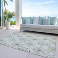 thumbnail image 6 of Addison Rugs Chantille Indoor/Outdoor Transitional Medallions Green Washable Rectangle Rug, 2'6" x 3'10", 6 of 6