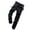 Black, variant on Mens Baggy Jeans Relaxed Fit Straight Leg Jeans Summer Denim Pants