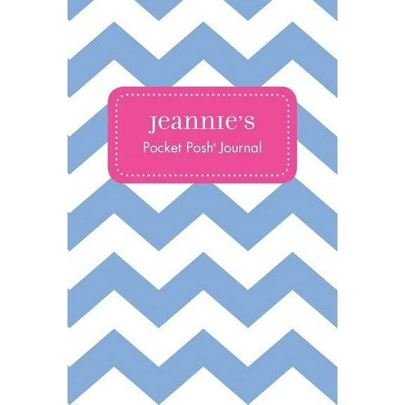 Jeannie's Pocket Posh Journal, Chevron (Paperback)