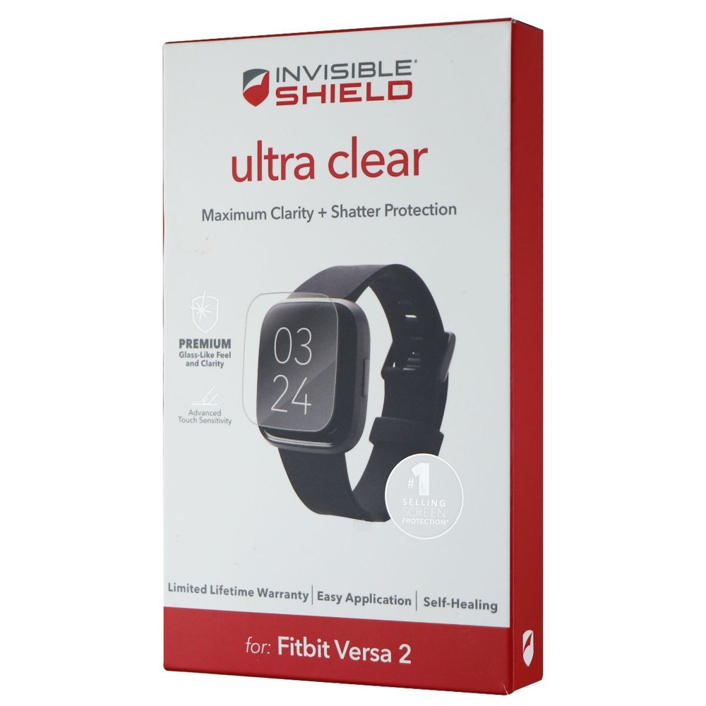 ZAGG Invisible Shield Ultra Clear Screen Protector for Fitbit Versa 2