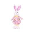 thumbnail image 2 of Adorno de conejito de Pascua | Adorable y suave tela decorativa | Decoración para mesa, estantería o alféizar de ventana para decorar el hogar en Navidad, 2 of 3