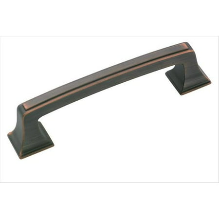 - Mulholland 3-3/4 in (96 mm) Center-to-Center Oil-Rubbed Bronze Cabinet Pull