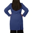 thumbnail image 3 of Panda Uniform by HeedFit Unisex Doctor Lab Coat 37" – 5XL Navy, 3 of 8