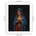 thumbnail image 2 of Paint By Numbers Kit for Adults Beginner - DIY Woman Candle Blue Gown Serenity Canvas Painting Kits for Adults, Frameless Paint By Number for Adults for Home Wall Decor 16x20 Inch, 2 of 7