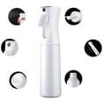 thumbnail image 3 of 200/300/500ml High Pressure Spray Bottles Refillable Bottles Continuous Mist Watering Can Automatic Salon Barber Water Sprayer, 3 of 9