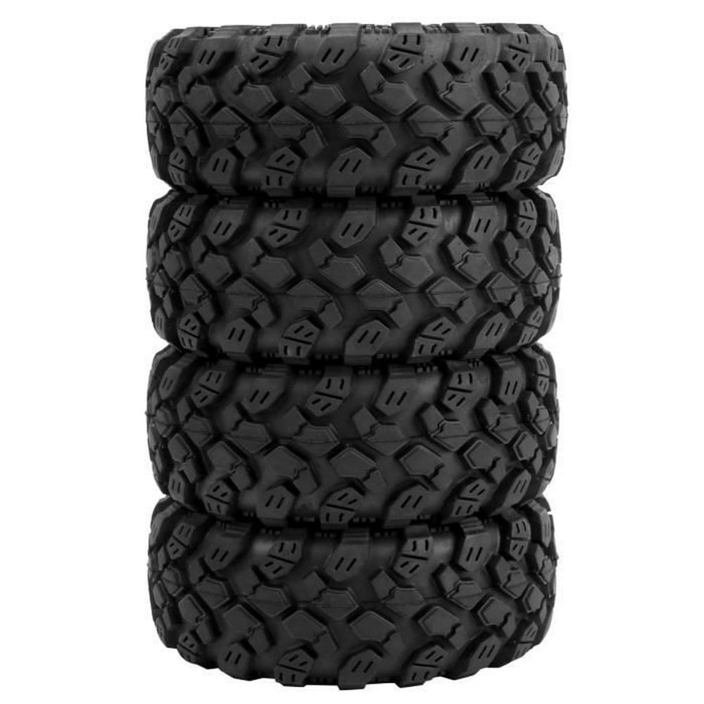 Rc Tire 4Ppcs 1.9In Aluminum Alloy Wheel Hub Rubber Tire Accessories For Zd Racing 1/10 Rc Car