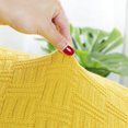 thumbnail image 6 of PiccoCasa 100% Cotton Knitted Lightweight Kids Throw Blanket for Sofa or Bed Yellow, 6 of 6