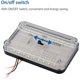 thumbnail image 5 of Linterna LED 10000 lúmenes, 5000 mAh USB recargable 26650 batería incluida, 138 modos de luz, zoom, largo tiempo de trabajo linterna táctica de mano para camping, senderismo, caza, emergencia, 5 of 5