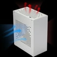 thumbnail image 6 of CIYISON Aluminum Mini ITX Chassis for Desktop PC Case Support Graphics Card RTX2070, 6 of 15
