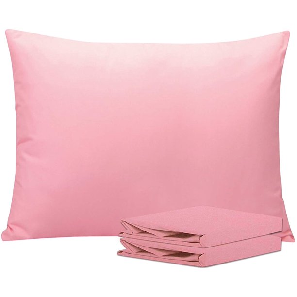 NTBAY Juego de 2 fundas de almohada estándar, 100% microfibra cepillada de 1800 hilos, súper suaves y acogedoras, resistentes a las arrugas, a la decoloración y a las manchas con cierre de sobre, fund