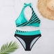 thumbnail image 4 of Traje de baño para mujer Traje de baño dividido con estampado grande para mujer Falda de bikini Traje de baño dividido Trajes de baño para mujer, 4 of 6