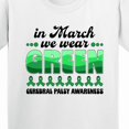 thumbnail image 4 of Inktastic In March We Wear Green Cerebral Palsy Awareness Youth T-Shirt, 4 of 5