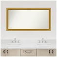 thumbnail image 4 of Amanti Art Custom Wall and Bathroom Mirror (24.75 x 47.75 in.), Townhouse Gold Frame, 4 of 7