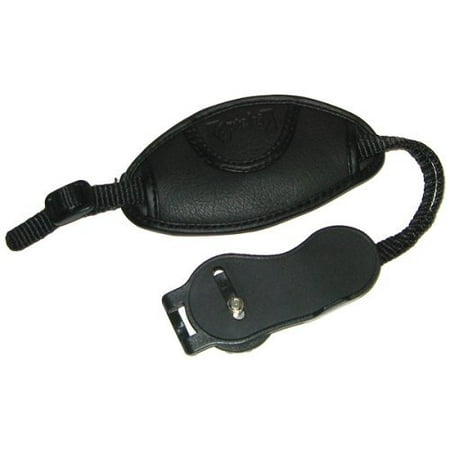 Image of opteka professional wrist grip strap for digital & film slr cameras (black)