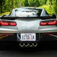 thumbnail image 7 of Coolnut Daisy Butterfly License Plate Frames 2 Pack, Waterproof Aluminum Alloy Car Tag Holder 2 Holes License Plate Covers with Screw Caps Auto Accessories, 7 of 7