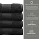 thumbnail image 3 of Juego de 4 Toallas para baño de Las mas Alta Calidad hotelera,  algodón, súper Suave, Altamente Absorbente, Color Resistentes a la decoloración 140x70cm, 3 of 6