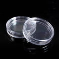 thumbnail image 4 of 20 Pcs Small Round Transparent Plastic Coin Capsules Box 30mm & 33mm, 4 of 4