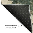 thumbnail image 5 of Addison Rugs Mayfield Premium Machine Washable Transitional Holiday Christmas Tree Ivory Rectangle Rug, 10' x 14', 5 of 7
