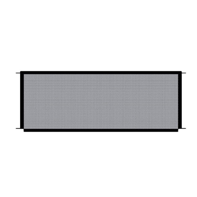 SHISUYAN 1Pc Dog Safety Fence Separation Net Gate Guard Mesh Safety Enclosure Fence Net for Pet(Black)