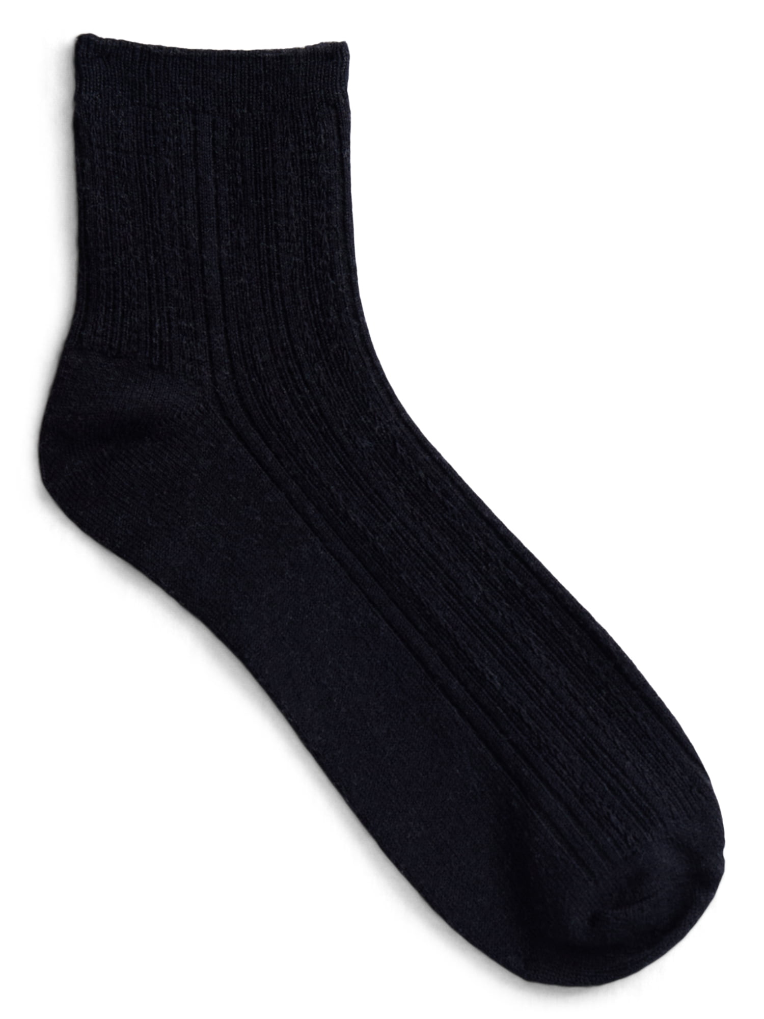 Joyspun Women’s Ankle Elevated Dress Socks, 3-Pack, Shoe Sizes 4-10