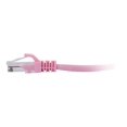 thumbnail image 3 of C2G 8ft Cat6a Snagless Unshielded (UTP) Network Patch Ethernet Cable-Pink - Patch cable - RJ-45 (M) to RJ-45 (M) - 8 ft - UTP - CAT 6a - molded, snagless, stranded - pink, 3 of 3