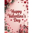 thumbnail image 4 of LUUFILx Valentine's Day Backdrop Romantic Heart Roses Party Supplies Wedding Decoration Happy Valentine Background Banner Photography Props Celebration, 4 of 8