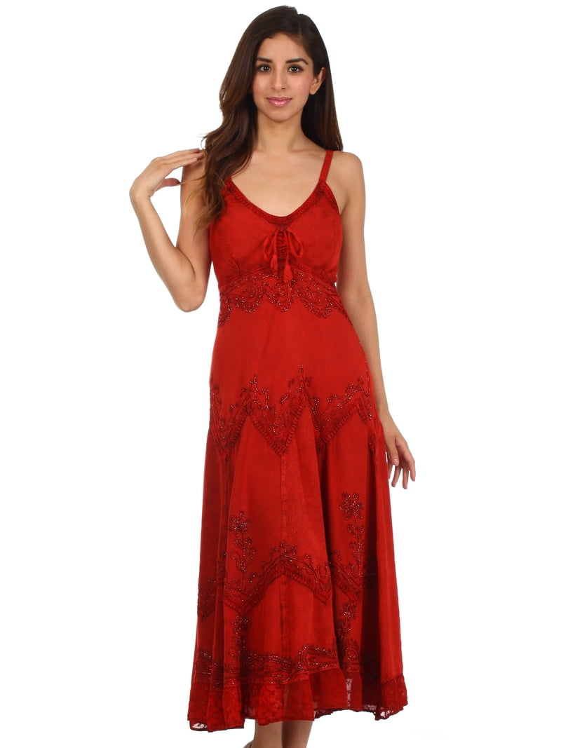 lobster embroidered dress LOBSTER embroidery Midi Dress -stella nova - midi dress main image 1