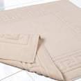 thumbnail image 2 of Superior Egyptian Cotton 900 GSM Greek Key Border 2-Piece Bath Mat Set, Ivory, 2 of 7