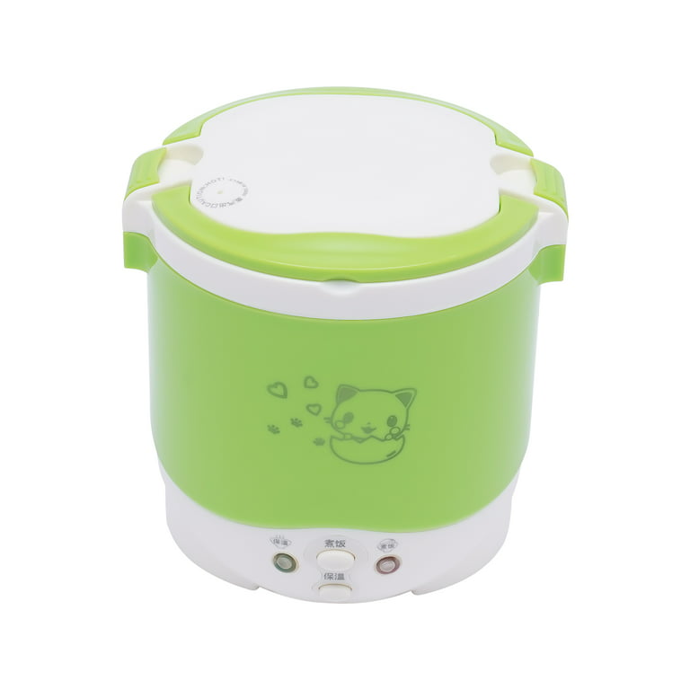 1 Cup Mini Rice Cooker Steamer for Car, Cooking Heating & Keeping Warm  Function