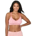 thumbnail image 5 of Kindly Yours Women’s Wire-Free Seamless Textured Voop Bralette, Sizes S-XXXL, 5 of 8