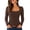 Coffee #38, variant on DORKASM Women's Sweaters Turtleneck Lightweight Comfort Blouses Long Sleeve Slim Fit Ribbed Knit Comfy Bottoming Shirts Fall Winter Casual Stretch Pullover Hot Pink XL