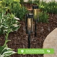 thumbnail image 6 of Better Homes & Gardens Wyatt Solar Powered Black LED Landscape Bollard Pathway Light, 15 Lumens, 6 of 11
